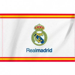 Bandera Real Madrid blanco...